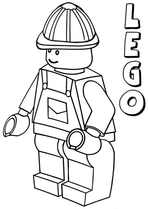 Lego Coloring Pages Printable